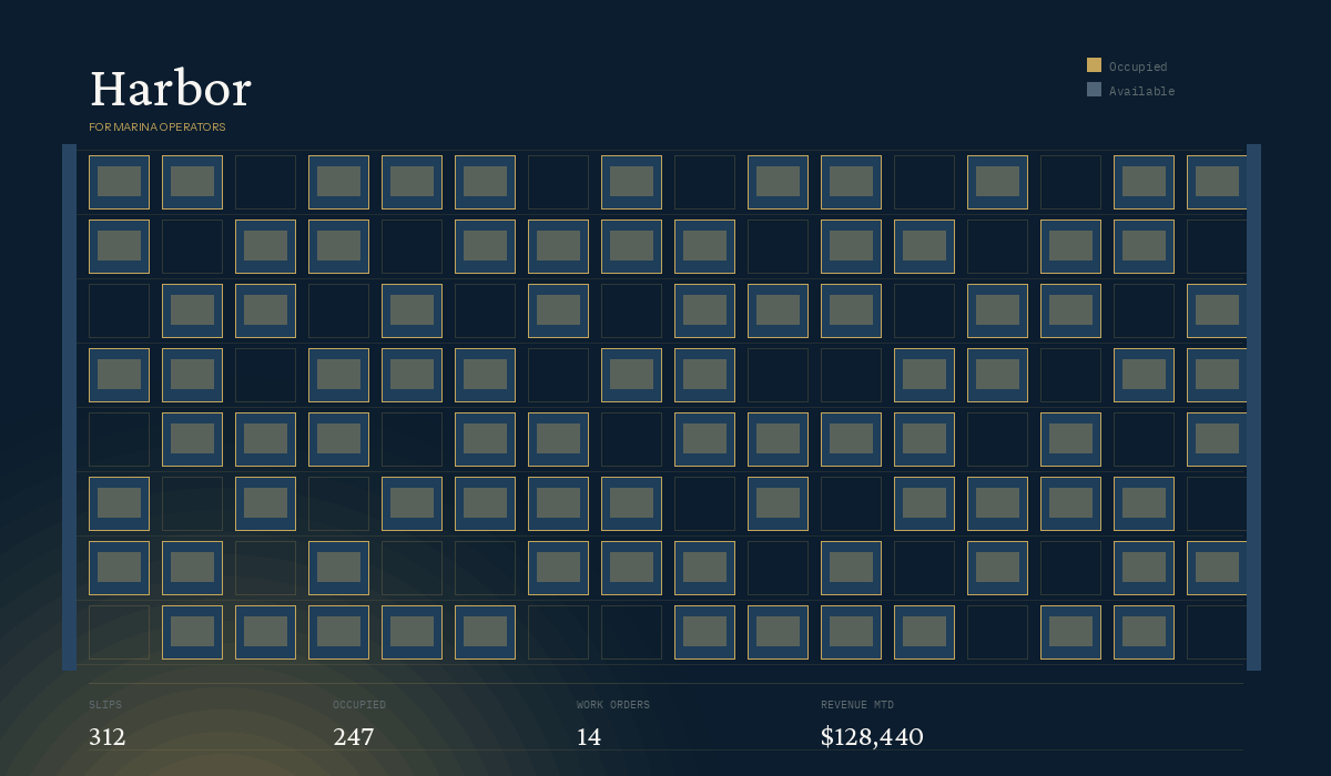 harbor platform view